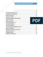 Guías de Gerencia de Negocios para Examen General UTH 2015 PDF