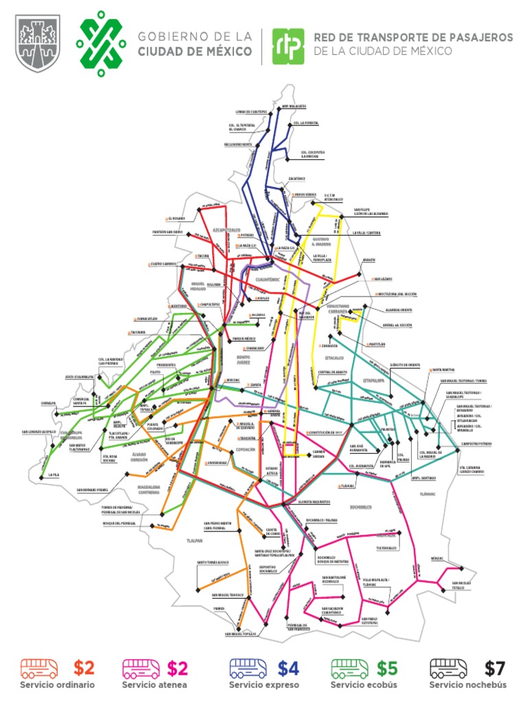 Mapa Rutas PDF | PDF