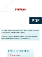 Buffer and Isotonic Solution