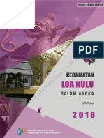 Kecamatan Loa Kulu Dalam Angka 2018