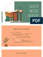 Creative Writing Workshop: Here Is Where Your Presentation Begins