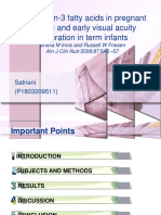 Essential n-3 Fatty Acids in Pregnant Women and Early Visual Acuity Maturation in Term Infants