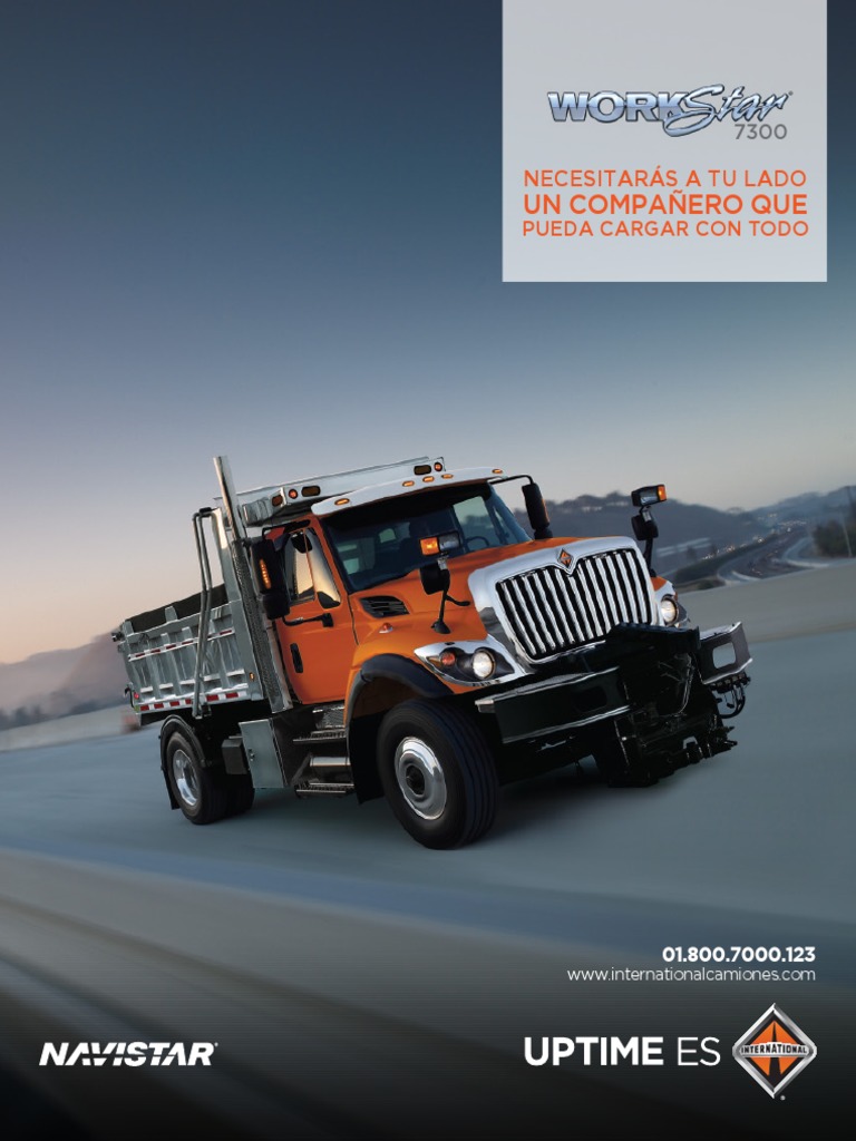 Workstar7300 Ficha | PDF | Vehículos | Tecnologías automotrices