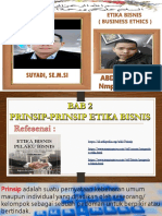 Prinsip-Prinsip Etika Bisnis