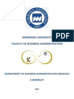 E-Booklet Marmara University