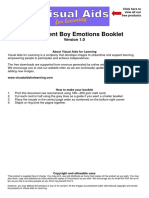 VisualAids Boy Emotions Booklet