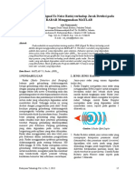 Analisis SNR dengan MATLAB