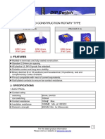 DIP Switch: Erd Series 10X10 Size Sealed Construction Rotary Type