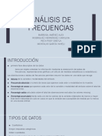 Análisis de Frecuencias PDF