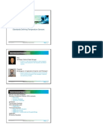 Standards Defining Temp Sensors Notes PDF