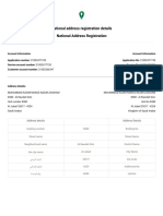 National Address Registration Details National Address Registration