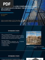 An Analytical and Comparitive Study of Composite and RCC Multi Storey Buildings