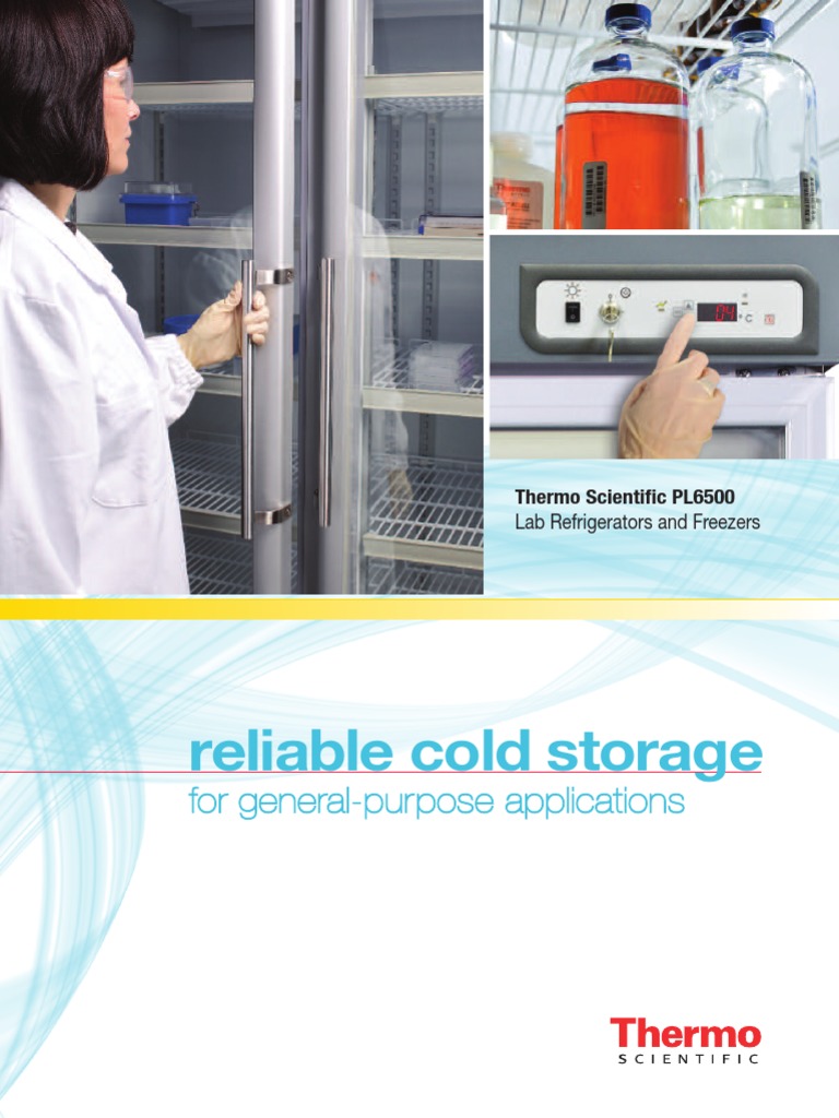 PL6500 Lab Refrigerators and Freezers PDF Refrigerator Laboratories