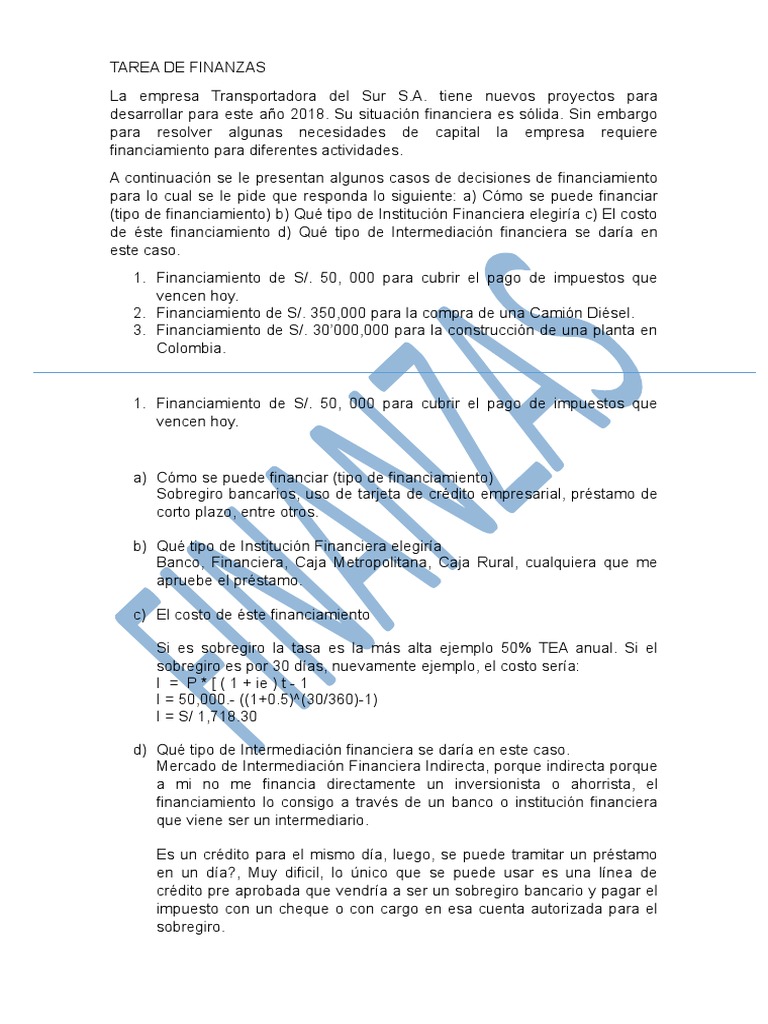 Estrategias de Financiamiento Empresarial | PDF | Economias | Bancos