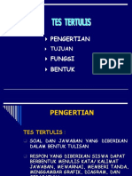 tes tertulis pelatihan Soal.ppt