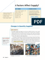 How Supply Changes