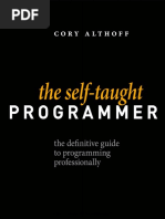 The Self-Taught Programmer by Cory Althoff