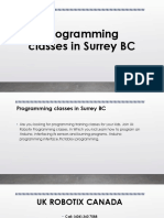 Programming Classes in Surrey BC