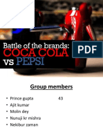 Coca Cola Vs Pepsi