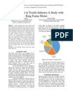 Energy Audit in Textile Industry-A Study With Ring Frame Motor