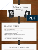 Rizal's Role in Nation-Building