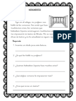 Mini Lecturas Comprensivas 5. MONUMENTOS PDF