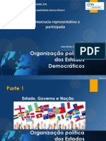 CP1 - Organização Política Dos Estados Democráticos - Parte - 1