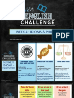Idioms & Phrases (Business)