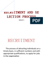 Recruitment and Selection