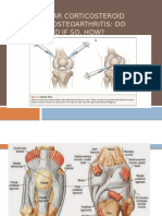 Intra-Articular Corticosteroid Injections in Osteoarthritis: Do They Work and If So, How?