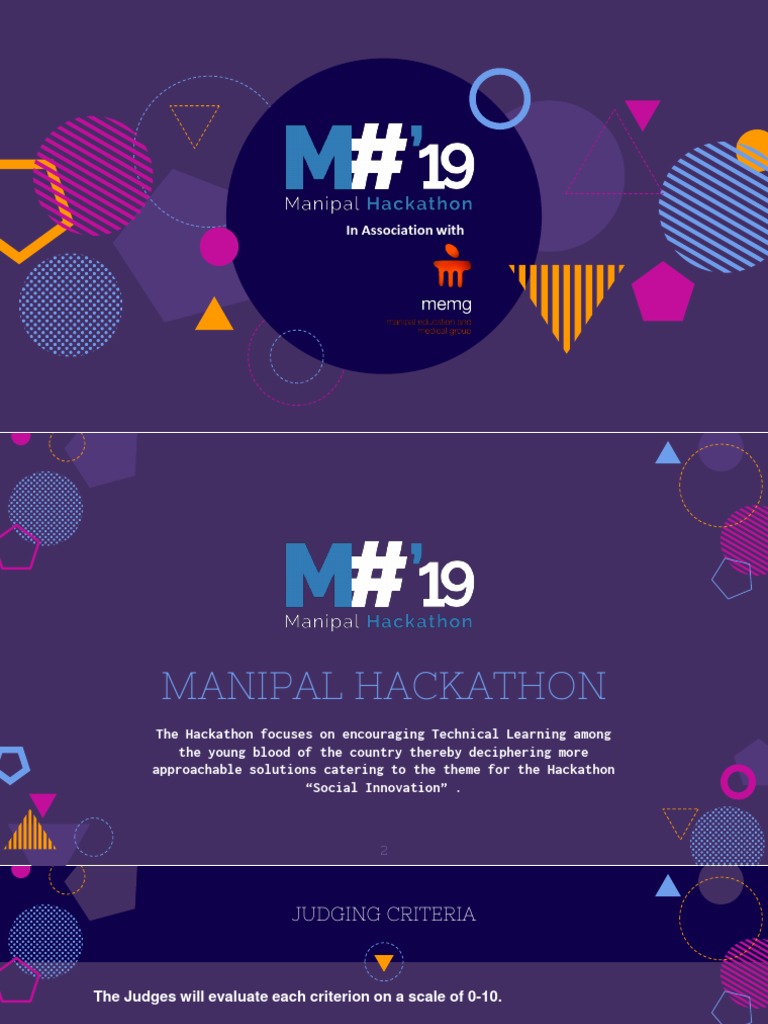 Manipal Hackathon Pdf Pdf Business