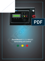 Powerwizard 1.1, 1.1 & & 2.1 Generating Set Control