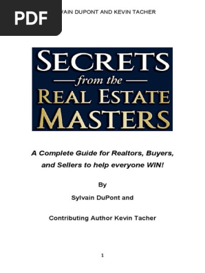 Secrets From the Real Estate Masters