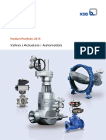 KSB Product Portfolio Valves 2019 PDF