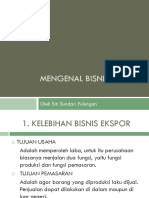 Mengenal Bisnis Ekspor