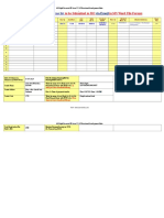 Admission Forms List: Total Student's To Be Submitted To HO in MS Word File Format