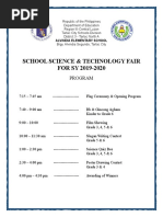 Intrams Program | PDF