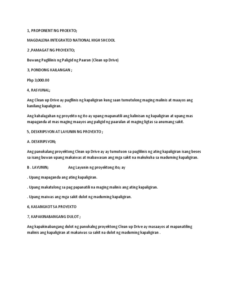 Project Proposal | PDF