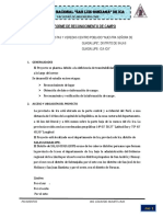 Informe de Reconocimento de Campo