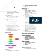 Biology 1 Reviewer