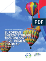 European Energy Storage Technology Development Roadmap