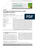 Preserving Basidiomycete Strains Using Perlite Protocols