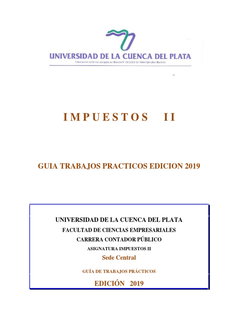 Ejercicios Prácticos de Impuestos II | PDF | Impuesto sobre la renta ...