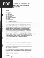 Unit 14 Numerical Solution of Ordinary Differential Equations