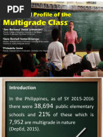 Status and Profile of The Multigrade