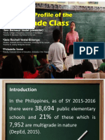 Status and Profile of The Multigrade