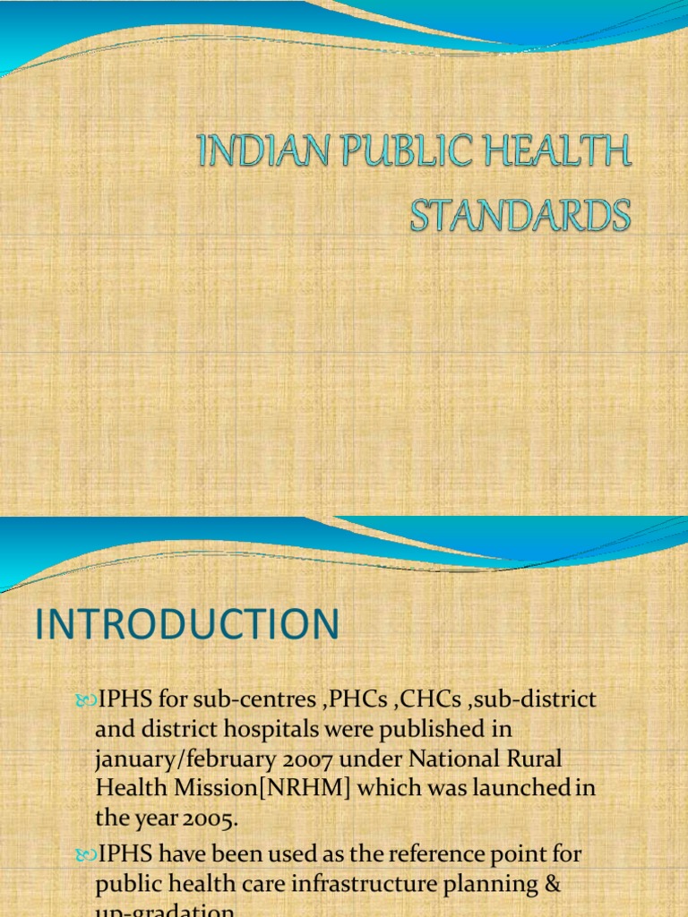 IPHS Fo SC PHC CHC PDF Public Health Preventive Healthcare