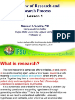 Lesson 2 Research and Research Process