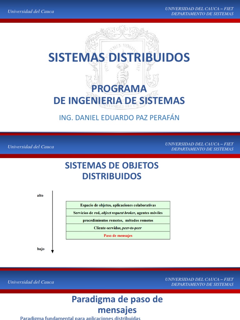 Introducción a Sistemas Distribuidos y Java RMI | PDF | máquina virtual ...