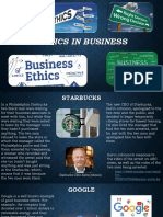 Ethics in Business Example